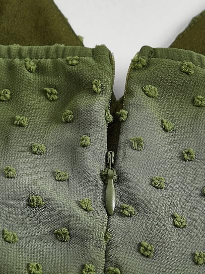 Robe de soirée courte à bretelles spaghetti en ligne A verte, tenue d'anniversaire C2048