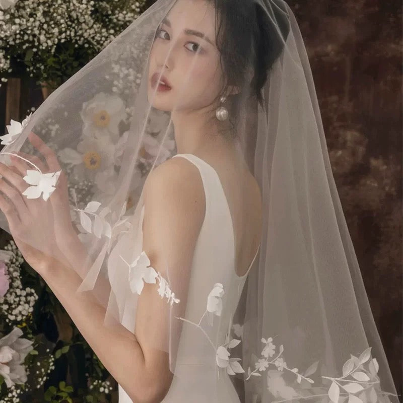 Unique Sheath Straps Satin Long White Slit Wedding Dresses C1676