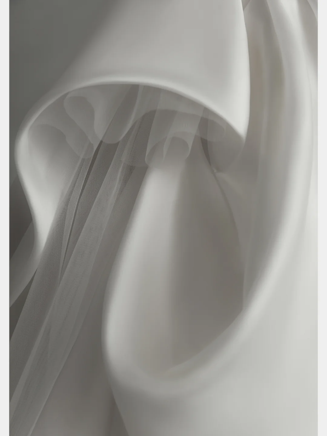 Robe de mariée longue en satin blanc, élégante et bustier, C4178