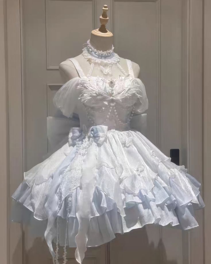 Sweet Ball Gown Spaghetti Straps Chiffon Short Homecoming Dress 17th Birthday Outfits C4500