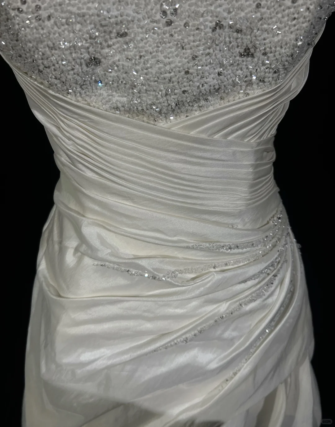 Classy A Line Strapless Satin Beads Pleated Short Homecoming Dress 19th Birthday Outfits C4662
