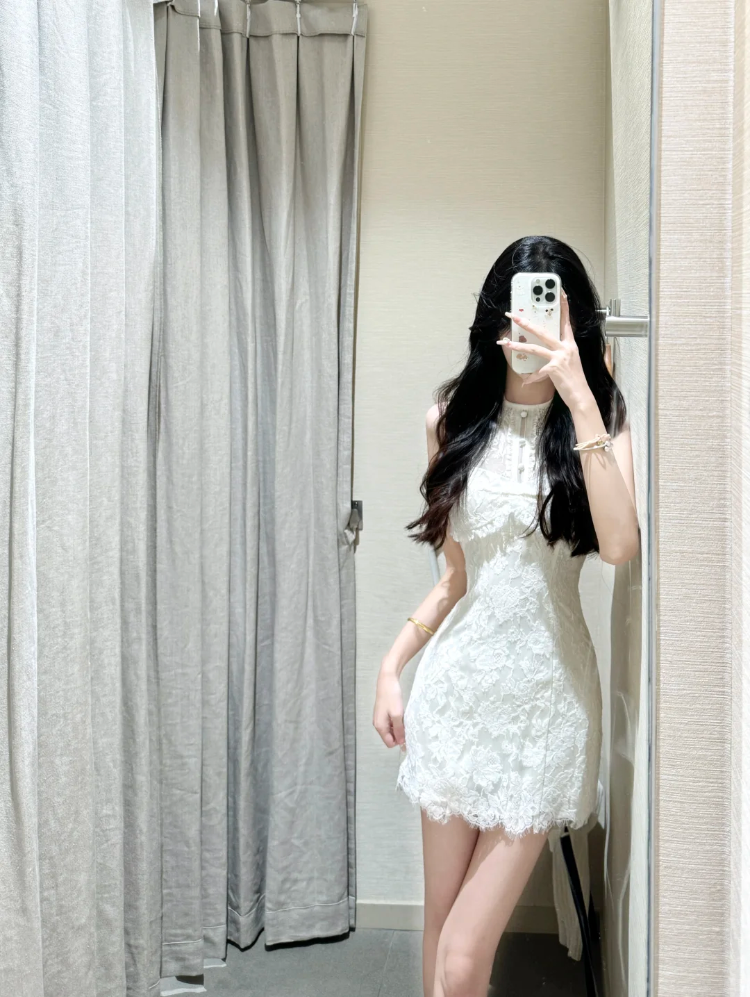 Elegant A Line Halter Lace Short Homecoming Dress 20th Birthday Outfits C4688