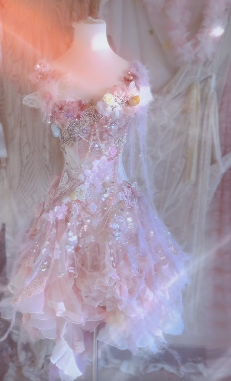 Gorgeous A Line Chiffon Tulle Sequin Beads Flower Short Homecoming Dress 18th Birthday Outfits C4780