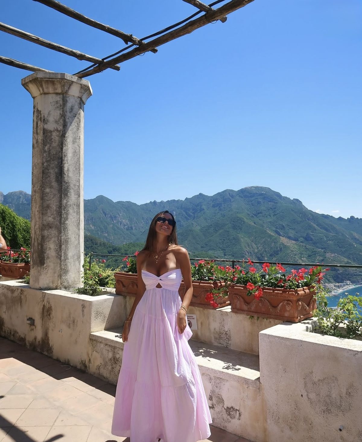 Robe de bal longue en satin rose, coupe trapèze, sans bretelles, élégante, C5353