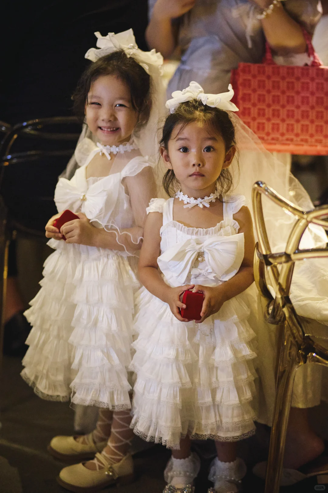 Sweet A Line Tiered Tulle Flower Girl Dress C6098