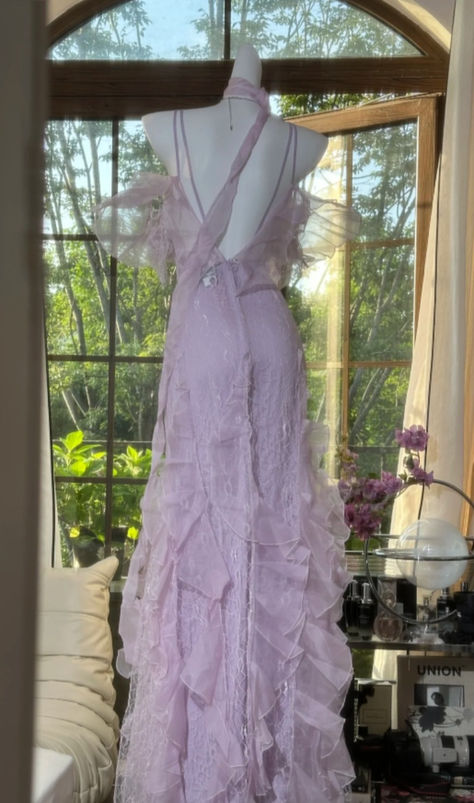 Robe de bal longue sirène charmante, bretelles spaghetti, tulle à volants, sans manches, en satin, robe de soirée C6443