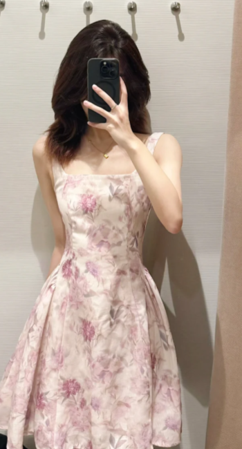 2026 New Elegant and Sweet Princess Dress, Summer Short Dress C7092