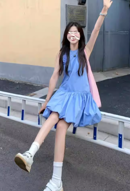 Chic Cute and Elegant New Summer Short Dress C7175