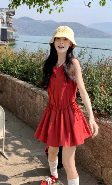 Pretty and Classy New Summer Short Dress C7177