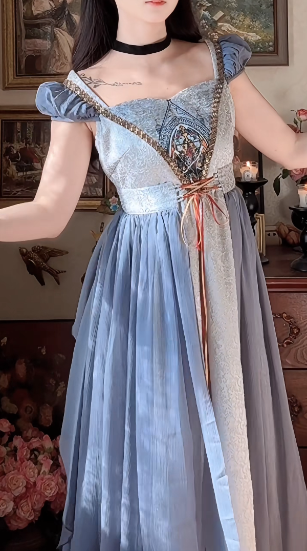 Robe de bal de princesse bustier à volants en satin long, robe de soirée C8117
