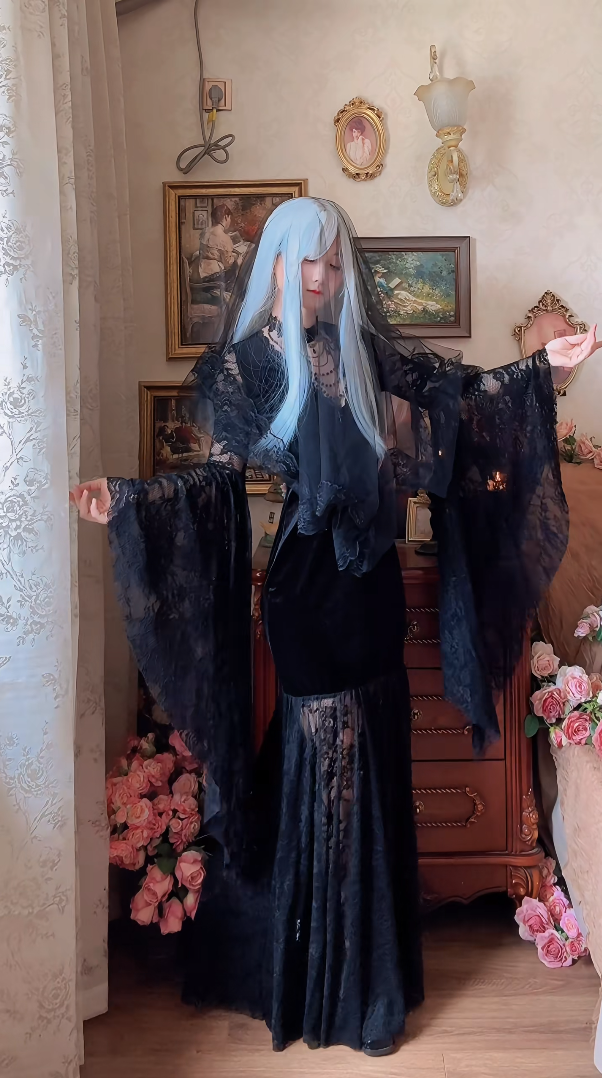 Robe de bal de princesse bustier à volants en satin long, robe de soirée C8117
