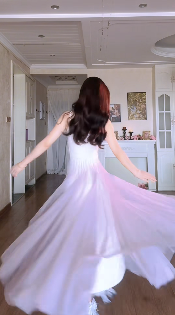 Robe de bal de princesse bustier à volants en satin long, robe de soirée C8117