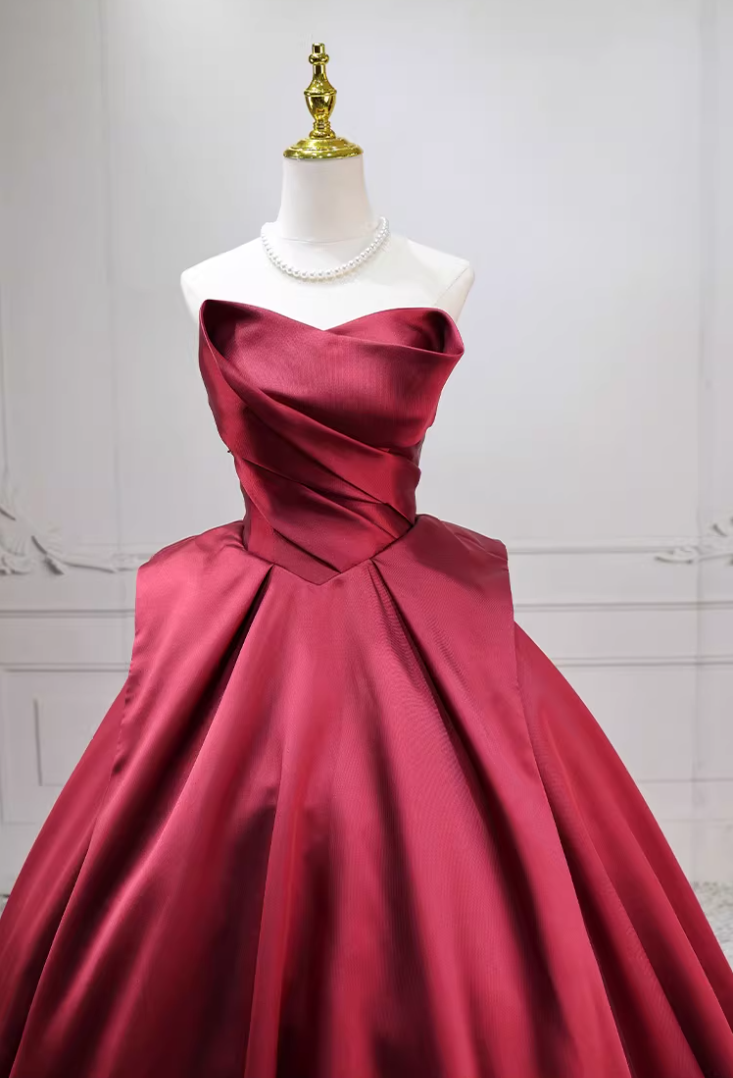 Jolie robe de bal en tulle à décolleté en cœur et longues couches rouges pour les robes de bal Sweet 16 C3210