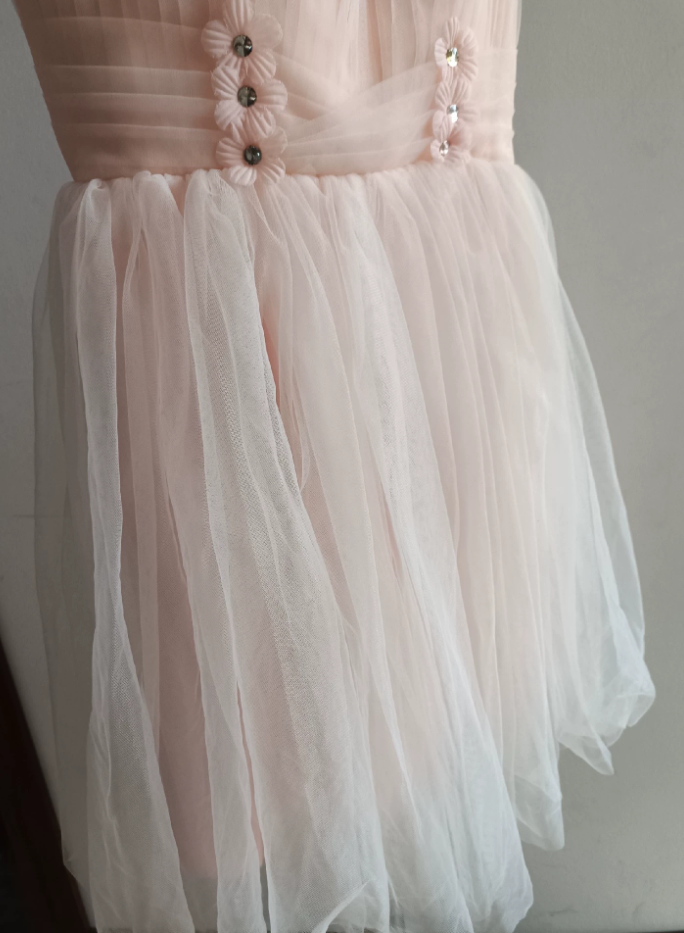 Mini robe de soirée en satin, sans bretelles, sans manches, ligne a, simple, C899