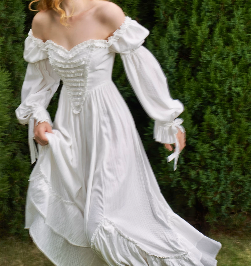 Robe de bal de princesse bustier à volants en satin long, robe de soirée C8117