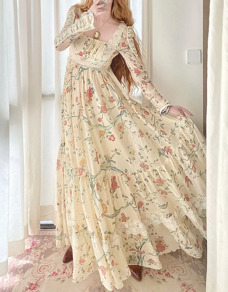 Robe de bal de princesse bustier à volants en satin long, robe de soirée C8117