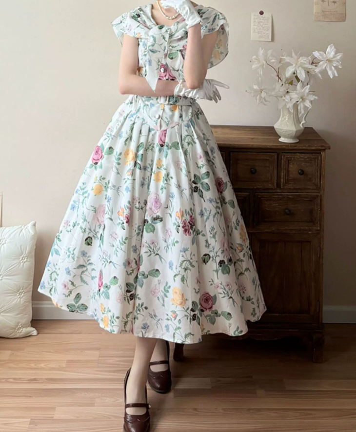 Robe de bal de princesse bustier à volants en satin long, robe de soirée C8117