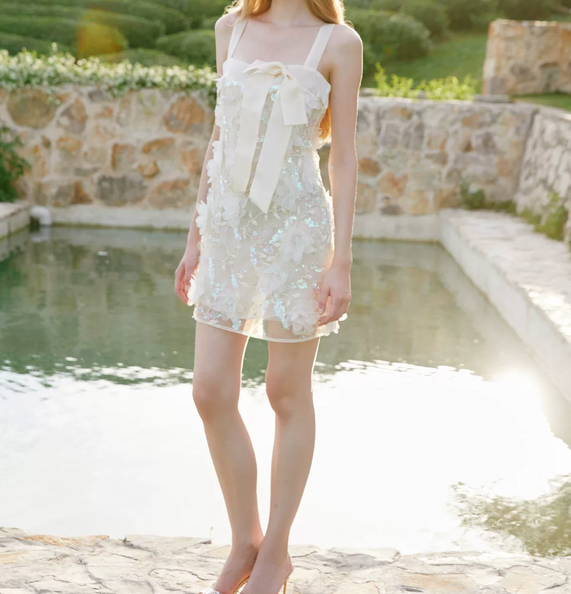 Mini robe de soirée en satin, sans bretelles, sans manches, ligne a, simple, C899