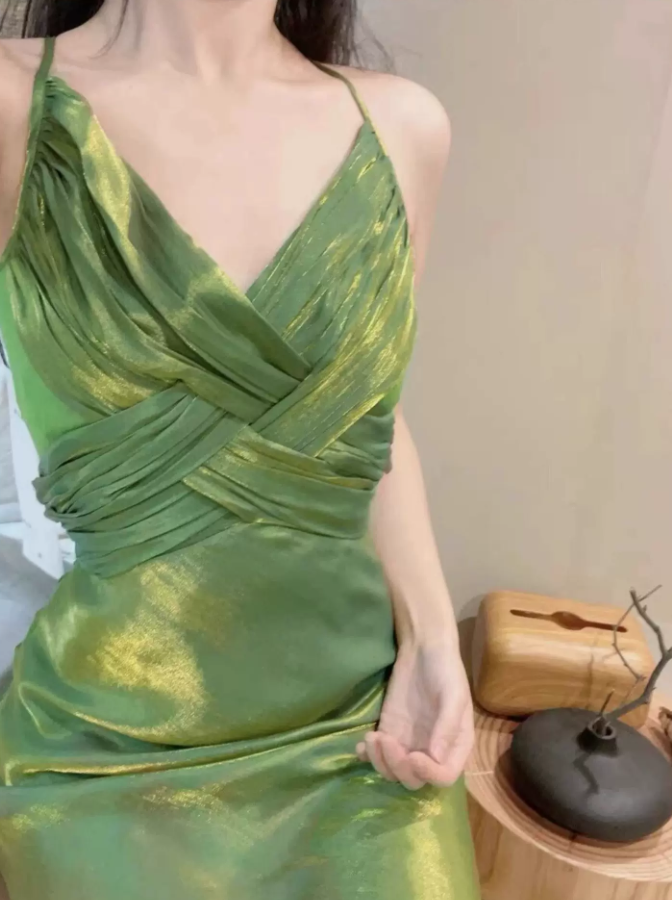 Robe de bal de princesse bustier à volants en satin long, robe de soirée C8117