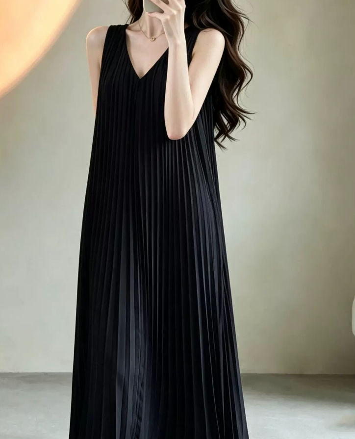 Robe de bal de princesse bustier à volants en satin long, robe de soirée C8117