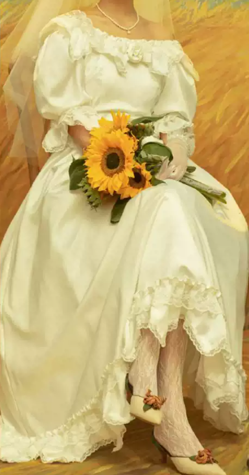 Superbe robe de mariée sirène bustier en satin et tulle, longue et en dentelle, C4563