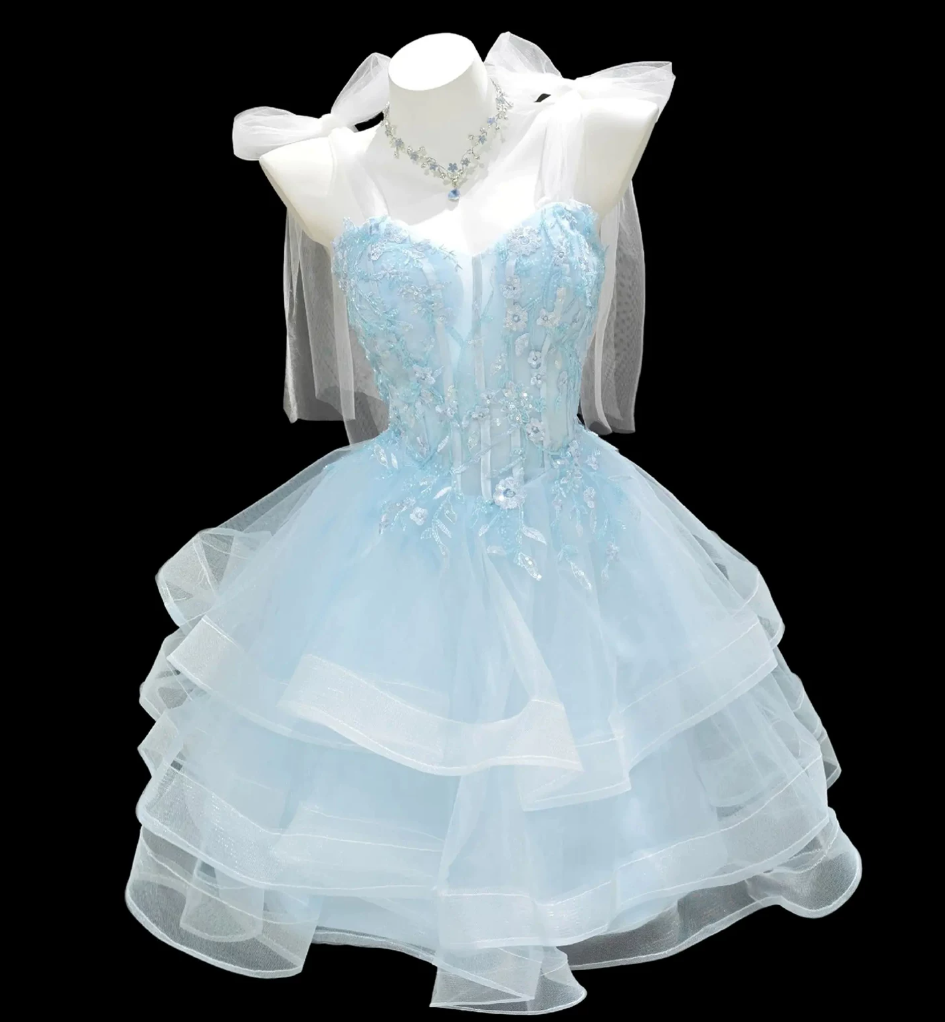 Mini robe de soirée en satin, sans bretelles, sans manches, ligne a, simple, C899