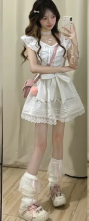 French-style 2026 New Pretty Women's Summer Short Dress C7422