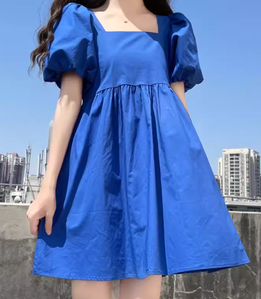 French-style 2026 New Pretty Women's Summer Short Dress C7824