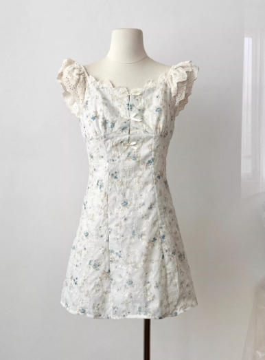 French-style 2026 New Pretty Women's Summer Short Dress C7257
