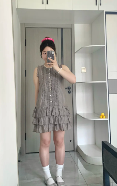 French-style 2026 New Pretty Women's Summer Short Dress C7668