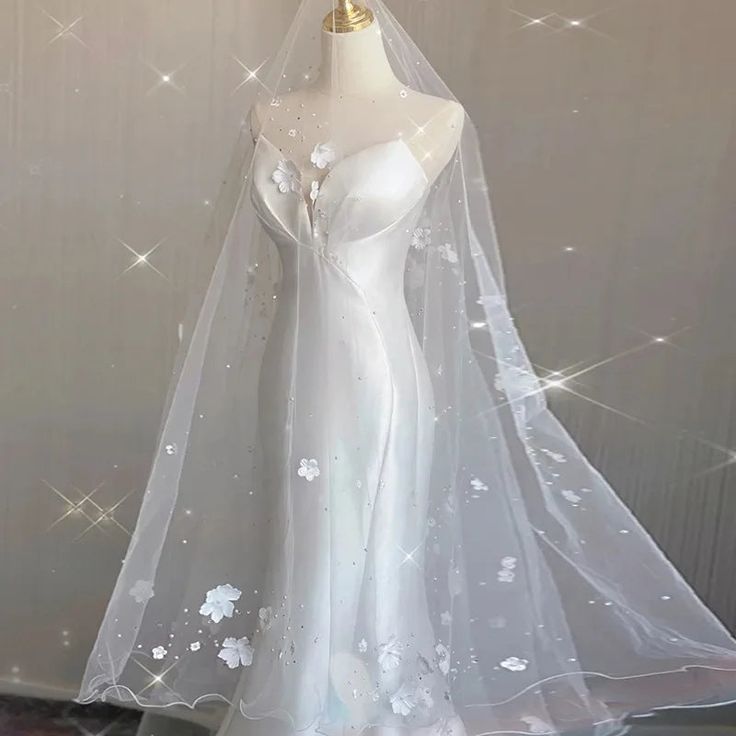 Robe de mariée en Satin blanc de conte de fées, robes Maxi sirène pour mariée C310