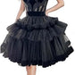 Lace Applique Prom Dresses Tiered Homecoming Dresses C372