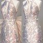 Elegant Mermaid Straps Long Sequin Prom Dress B432