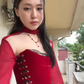 Elegant High Low Strapless Burgundy Satin Prom Dress Birthday Outfits With Sleeves C3533