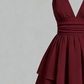 Vintage A line Straps Chiffon Homecoming Dress 18th Birthday Outfits C1063
