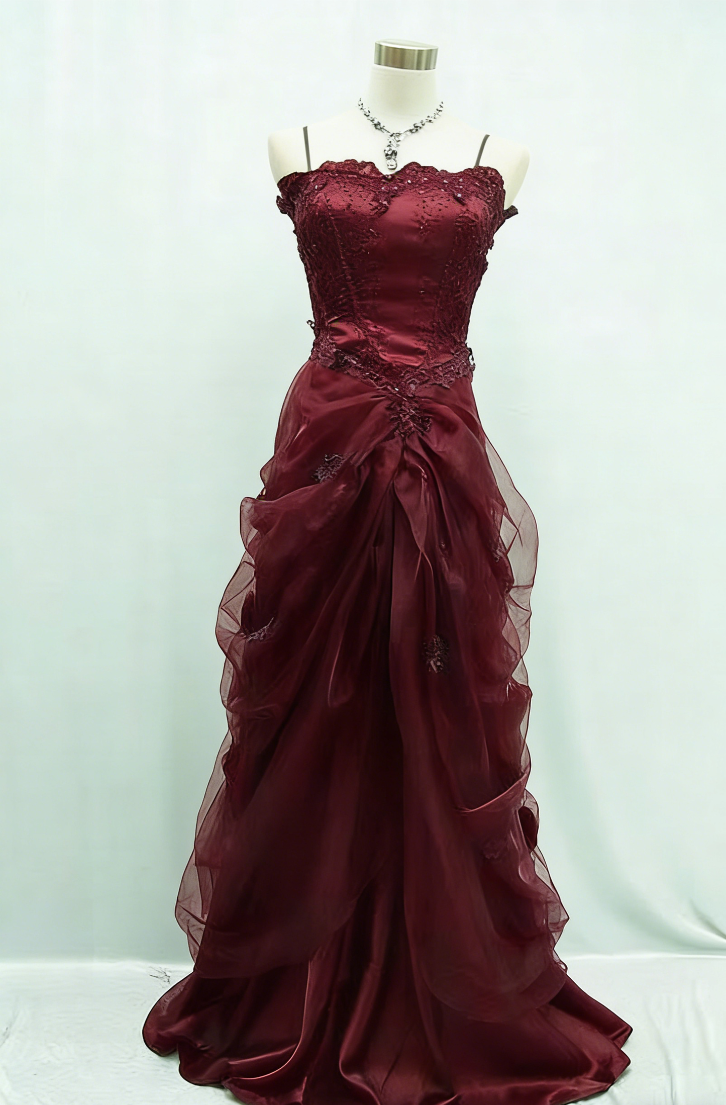 Sexy Spaghetti Straps Evening Dress Beading Prom Dress C1323