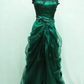 Sexy Spaghetti Straps Evening Dress Beading Prom Dress C1323