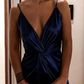 Modest Sheath Spaghetti Straps Gold Long Prom Dresses Evening Dress C2836