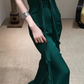 Vintage Mermaid Spaghetti Straps 90s Pink Chiffon Prom Dresses Evening Gowns C3039