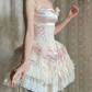 Sweet 16th Pink Ball Gown Spaghetti Straps Satin Short Homecoming Dress Birthday Outfits C4603