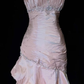 Pretty A Line Spaghetti Straps Satin Long Prom Dresses Formal Dress C4644