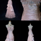 Pretty A Line Spaghetti Straps Satin Long Prom Dresses Formal Dress C4644
