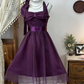 Pretty A Line Halter Satin Chiffon Short Homecoming Dress 16th Birthday Outfits C4796