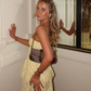 Unique A Line Strapless Satin Short Homecoming Dress 20th Birthday Outfits C4943