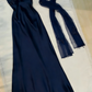 Pretty A Line Sweetheart Satin Sequin Long Prom Dresses Formal Dress C5758