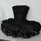 Pretty Ball Gown Strapless Satin Lace Short Homecoming Dress 17th Birthday Outfits C5809