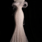 Robe de mariée de conte de fées, sirène blanche, épaules dénudées, manches courtes, robes de mariée C767