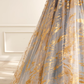 Robe de bal sans bretelles longueur au sol bleu longues robes de bal Sweet 16 robe B006