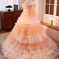 Vintage Ball Gown Short Sleeves Ruffles Sweet 16 Dresses B097