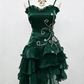 Sexy A-Line Spaghetti Straps Sleeveless Sequins Short Prom Dress B386